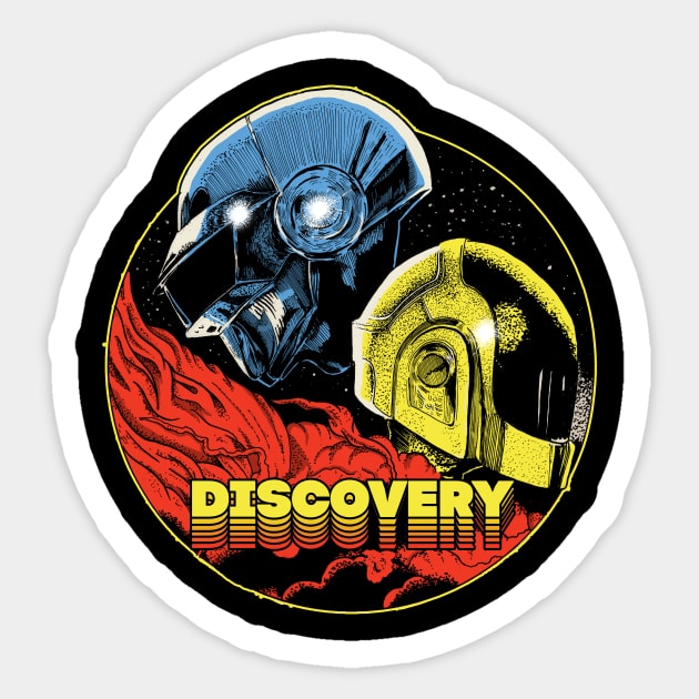 Discovery Sticker by rjartworks